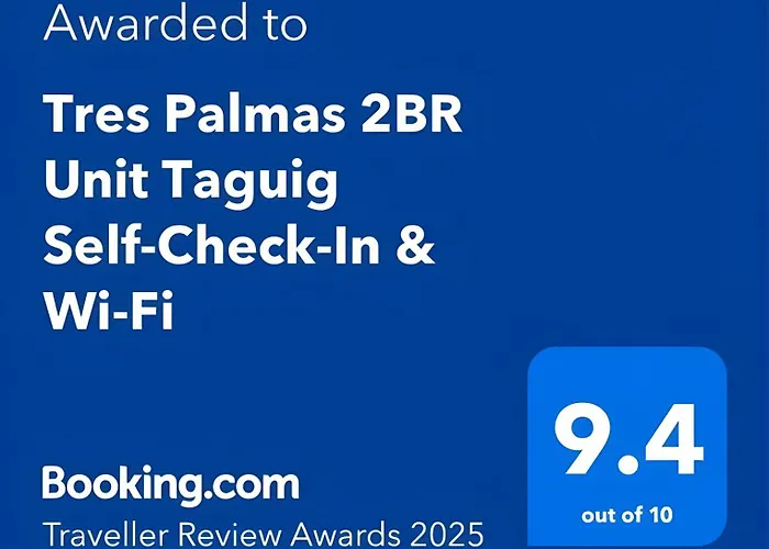 Cb 2br Unit Taguig Self-check-in & Wi-fi * Manila